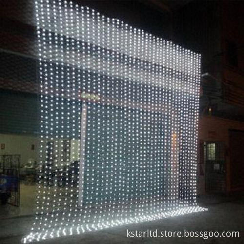 Net Light with 6m x 6m Size White LED, End to End Connector for Outdoor Use